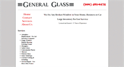 Desktop Screenshot of generalglassmirror.com